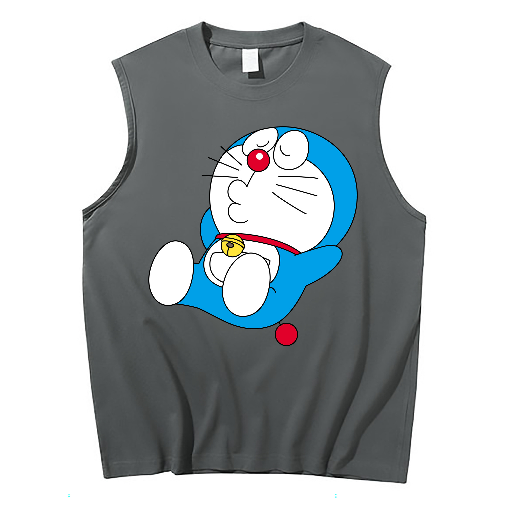 （画像用） ドラえもん Doraemon コットン100％タンクトップ（フロントプリント）